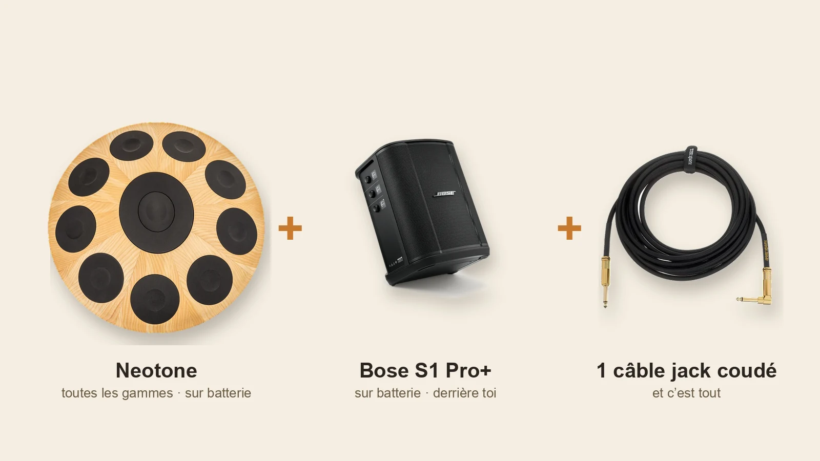 Setup nomade : Neotone + Bose S1 Pro+, le combo du musicien autonome