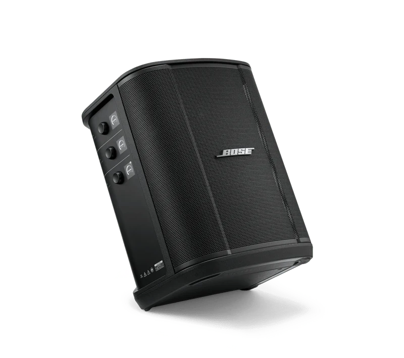 La Bose S1 Pro+ en position moniteur inclinée