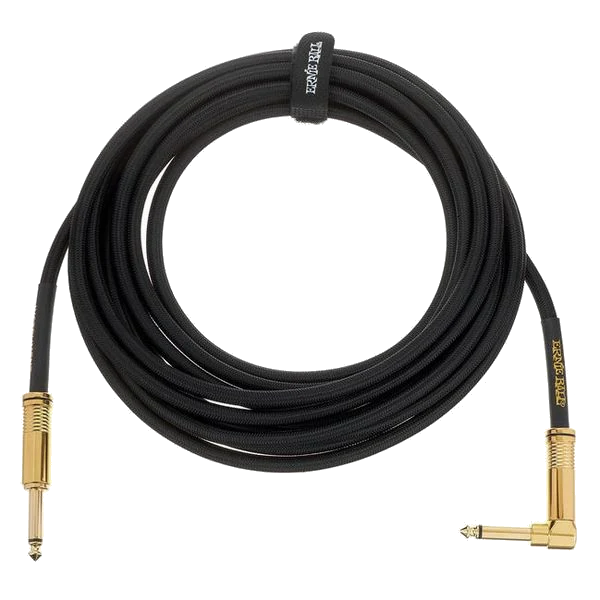 Câble jack 6,35 mm Ernie Ball avec connecteur coudé